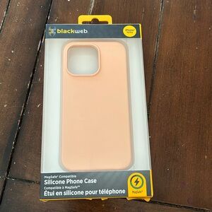 BLACKWEB IPHONE SILICONE PHONE CASE - IPHONE 13 PRO